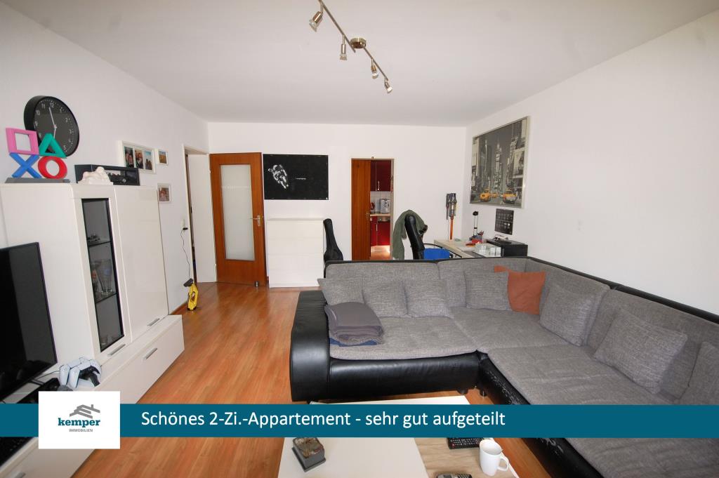 Schönes u. 2-Zi.-Appartement - sehr gut aufgeteilt